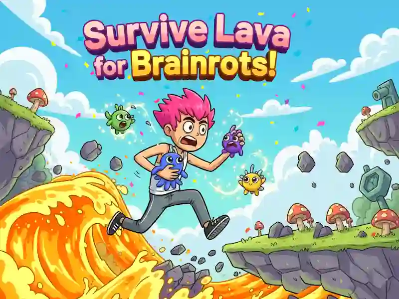 Jogo Sobreviva à Lava para Brainrots! online
