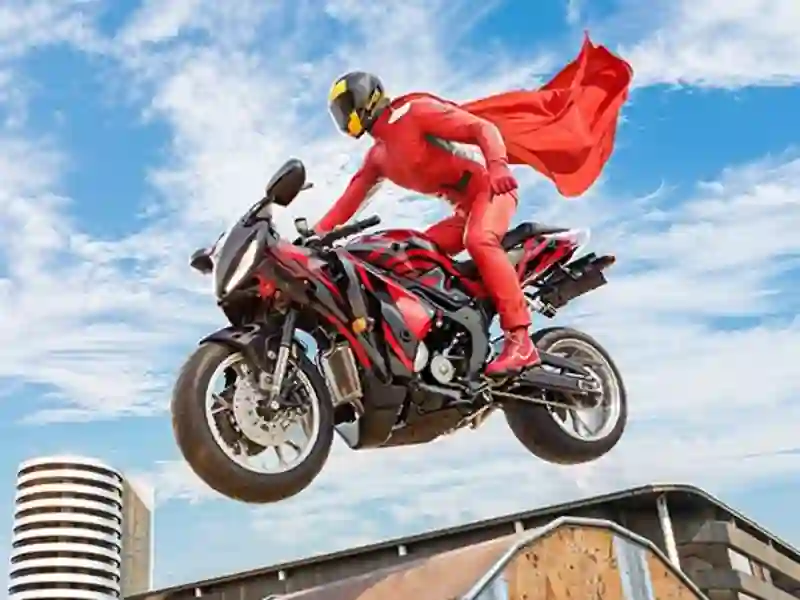 Jogo Real Motorbike Super Hero Stunt 3D online Jogo Real Motorbike Super Hero Stunt 3D online