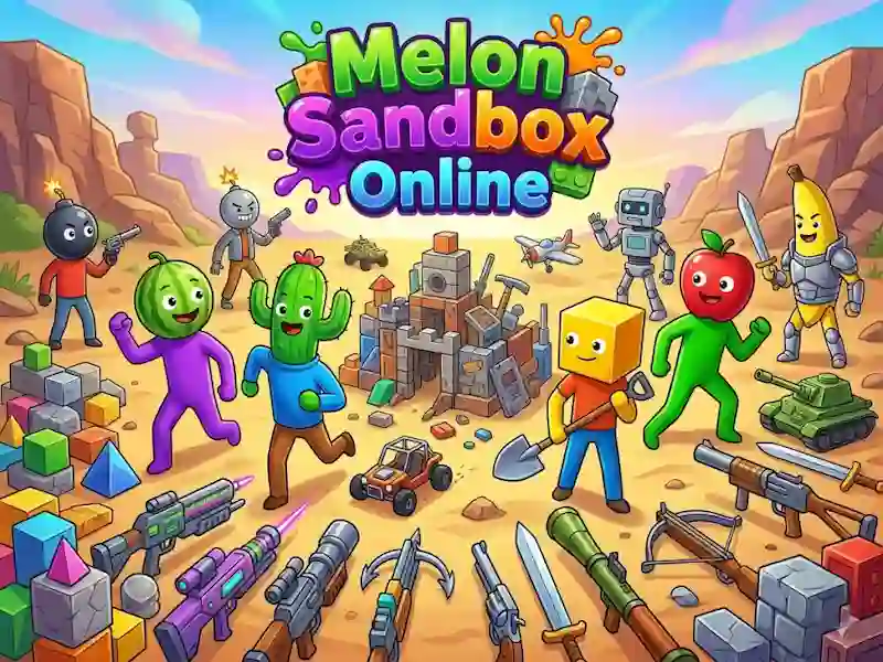 Jogo Melon Sandbox Online online