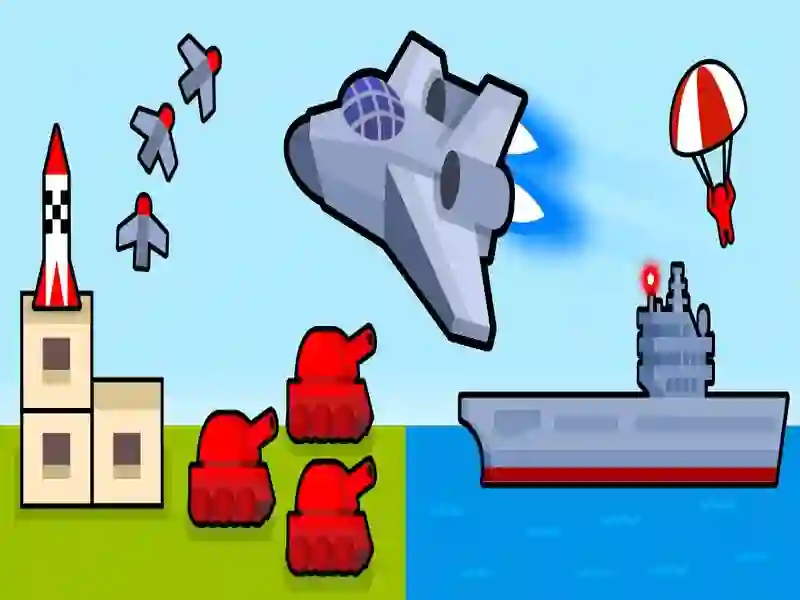 Jogo Plano de bombardeiro: ataque aéreo 2D online