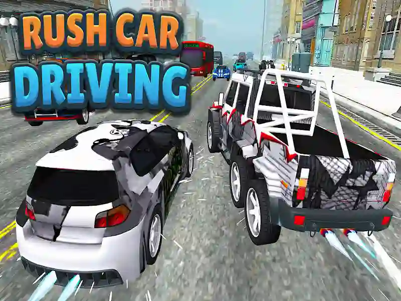 Jogo Rush Car dirigindo online