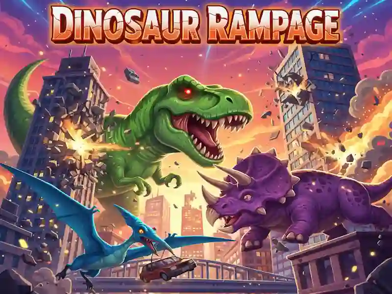 Jogo Fúria dos Dinossauros online