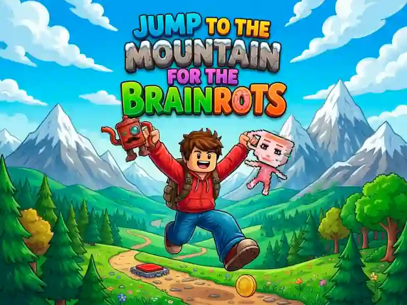 Jogo Jump to the Mountain for the Brainrots online