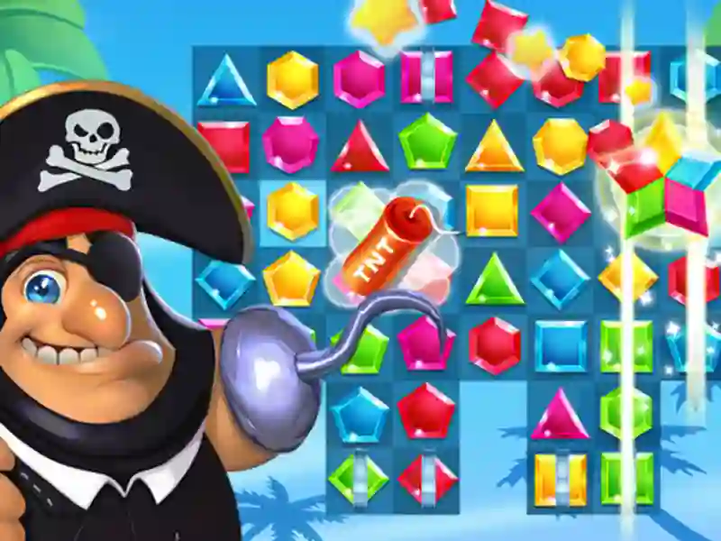 Jogo Piratas combinam com o tesouro perdido online