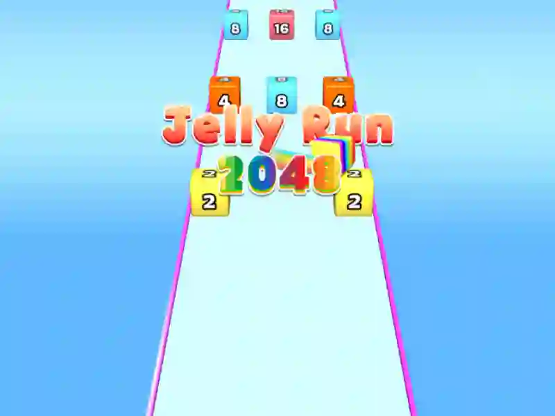 Jogo Jelly Run 2048 online