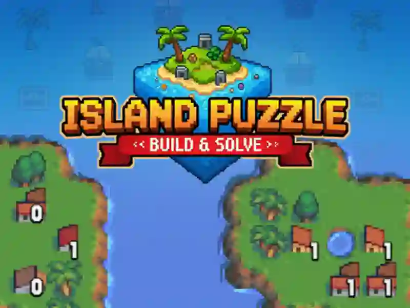 Jogo Quebra-cabeça da ilha: construa e resolva online