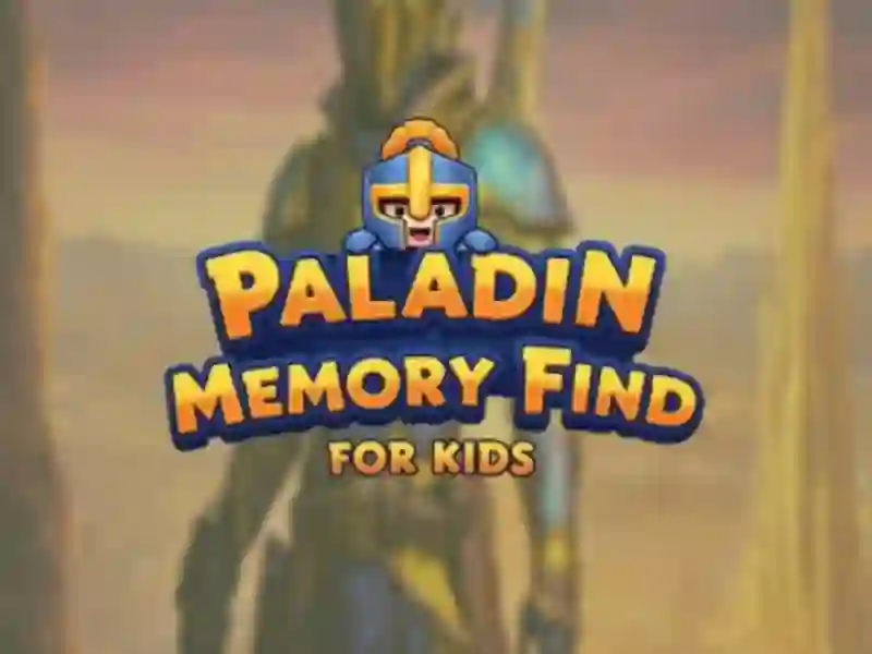 Jogo Memória de Paladino para crianças online