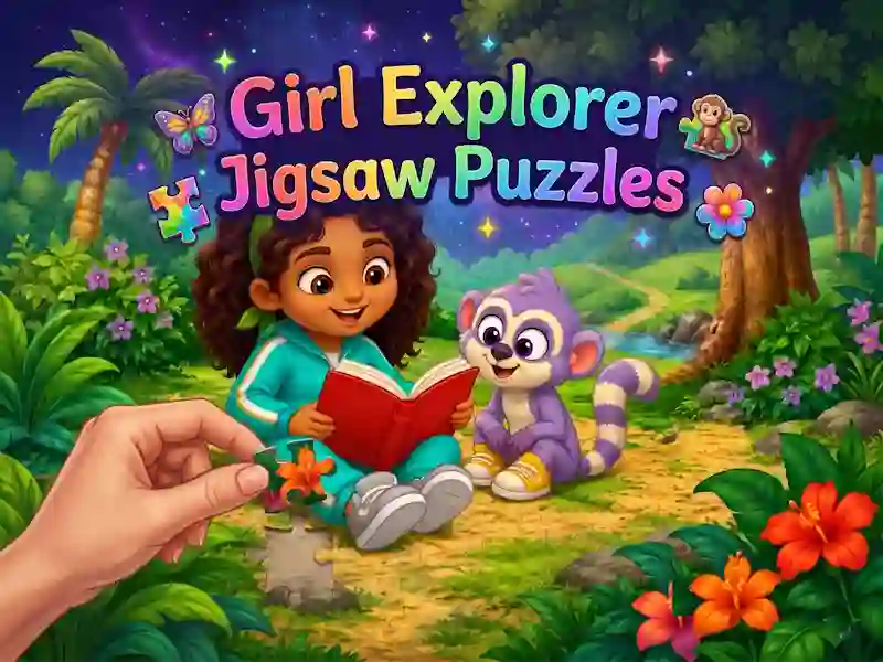 Jogo Girl Explorer Jigsaw Puzzles online