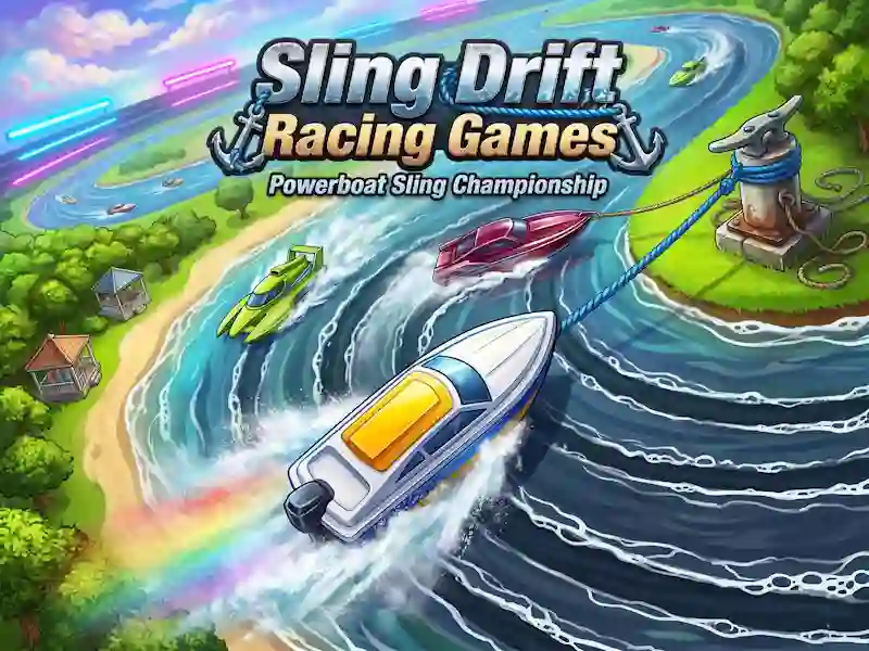 Jogo Sling Drift Racing Games online