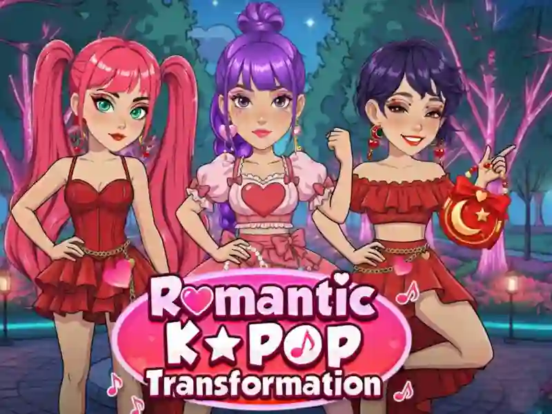 Jogo Transformação Romântica K Pop online