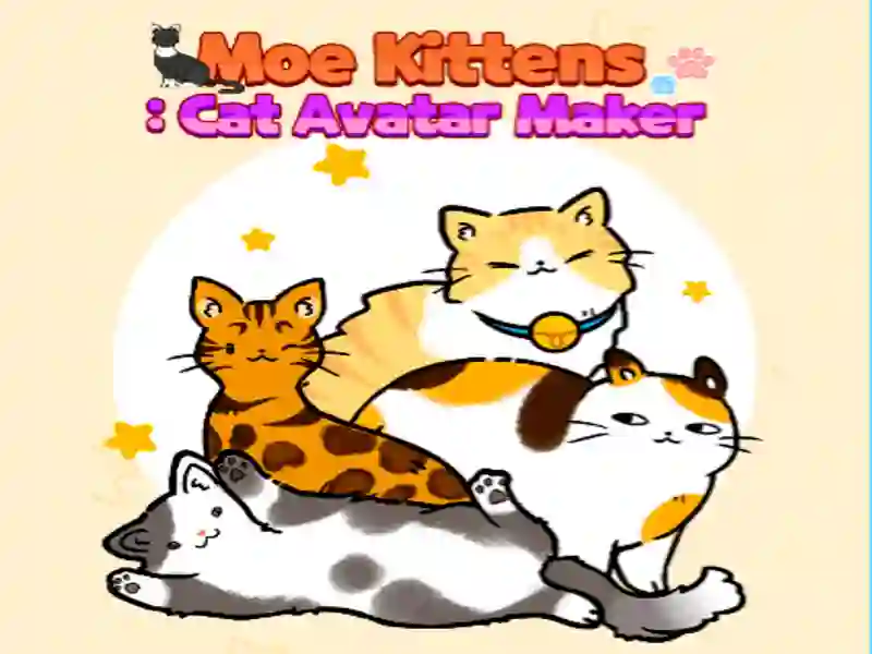 Jogo Moe Kittens Cat Avatar Maker online