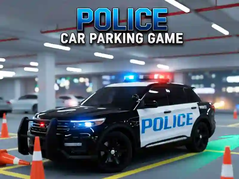 Jogo Jogo de estacionamento de polícia online