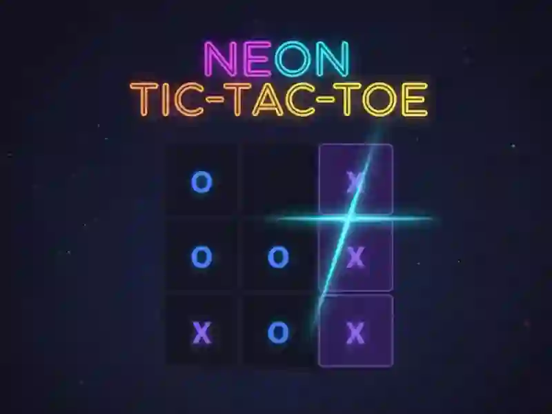 Jogo Jogo da velha neon online