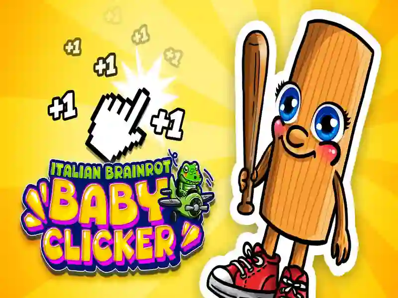 Jogo Italiano Brainrot Baby Clicker online