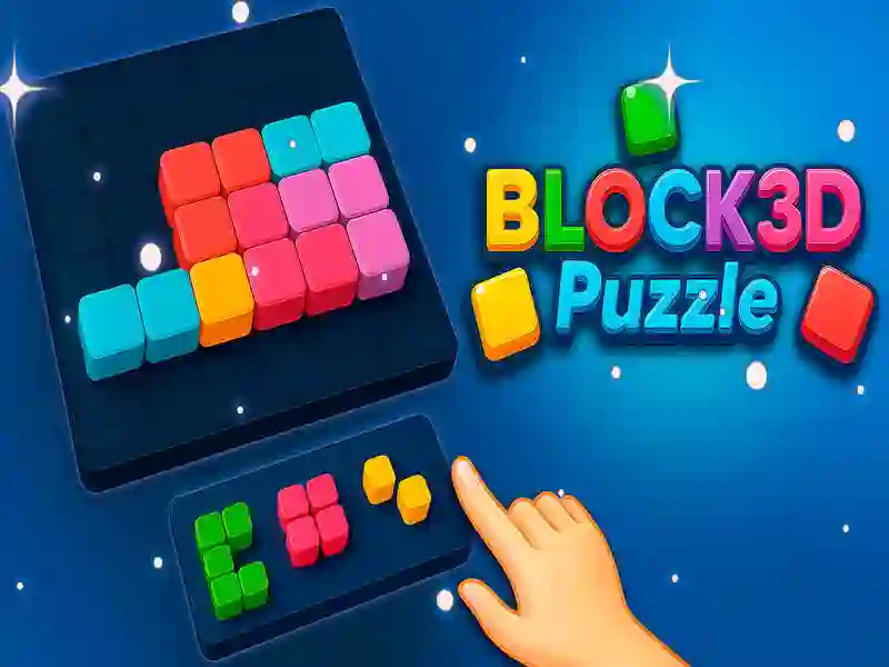 Jogo Quebra-cabeça de blocos 3D online