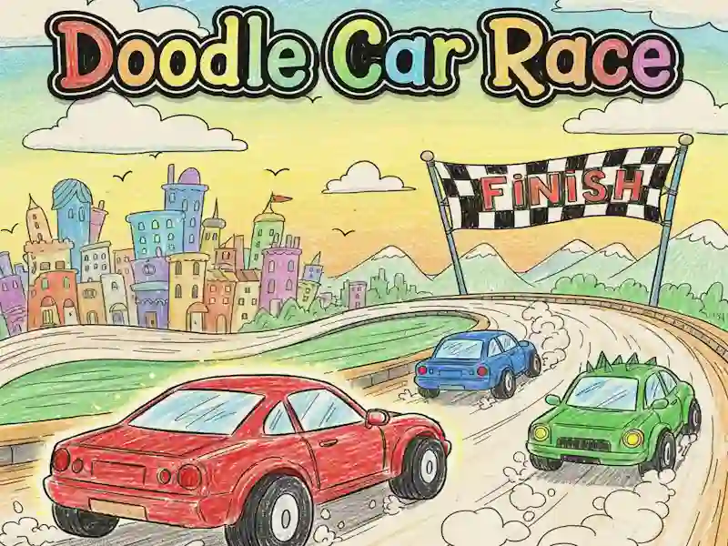 Jogo Corrida de carros Doodle online