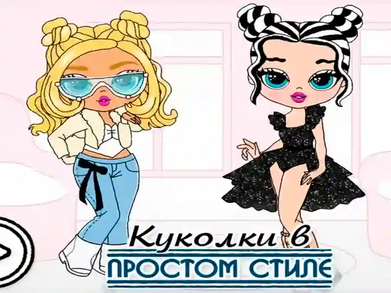 Jogo Boneca Estilo Simples online Jogo Boneca Estilo Simples online