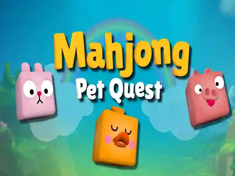 Jogo Missão de animais de estimação Mahjong online