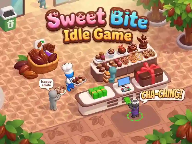 Jogo Sweet Bite Idle Game online