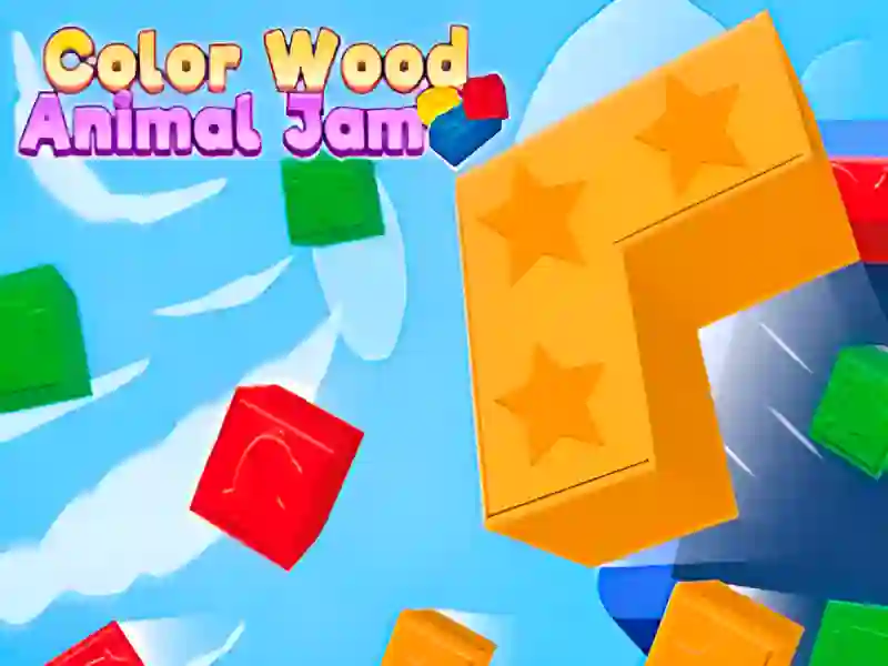 Jogo Color Wood Animal Jam online