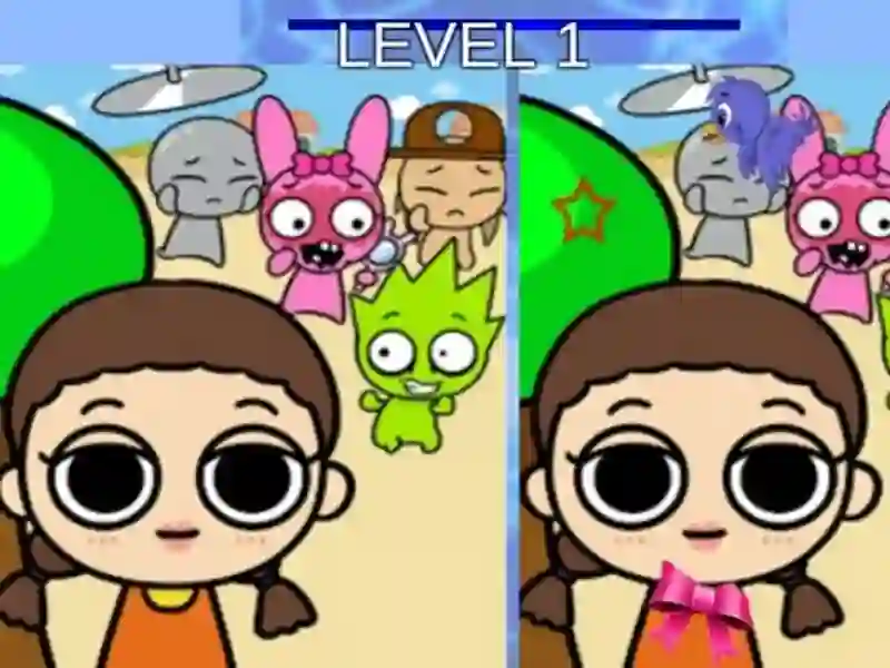 Jogo Diferença entre Sprunki e Squid online Jogo Diferença entre Sprunki e Squid online