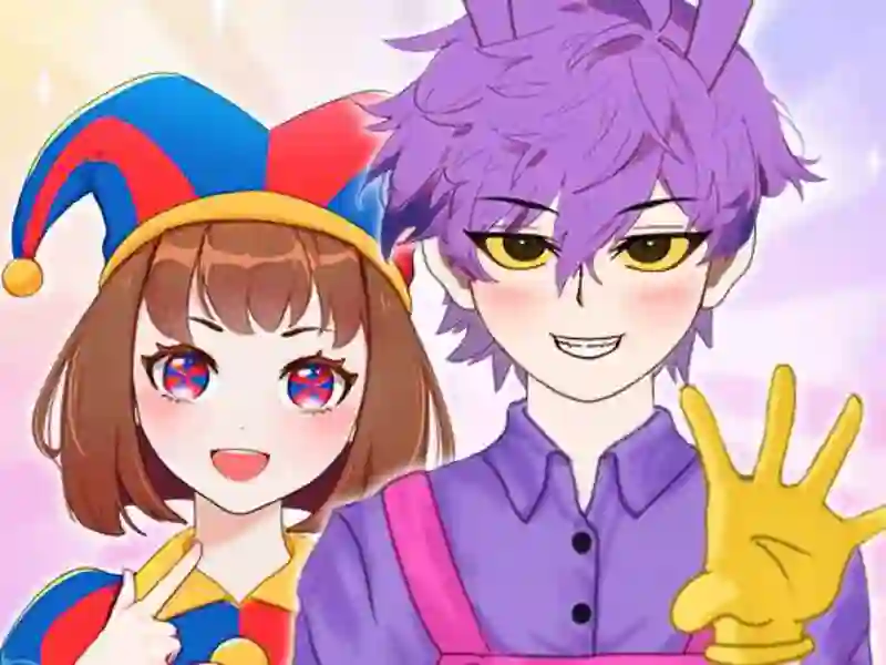 Jogo Casal de anime: criador de avatar online