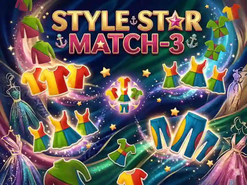 Jogo Style Star Match-3 online