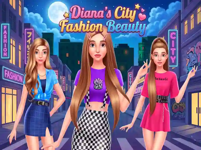 Jogo Diana's City Fashion Beauty online