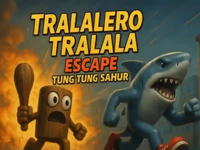 Jogo Tralalero Tralala Escape Tung Tung Sahur online