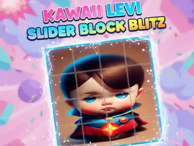 Jogo Bloco deslizante Kawaii Levi Blitz online