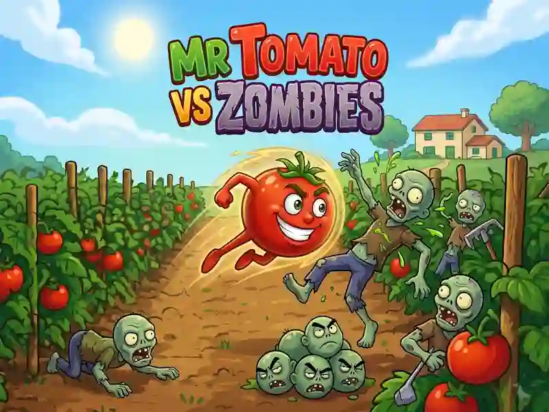 Jogo Mr Tomato VS Zombies online