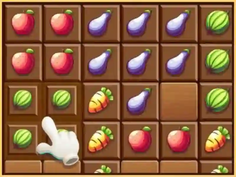Jogo Quebra-cabeça Tetra de blocos de frutas online
