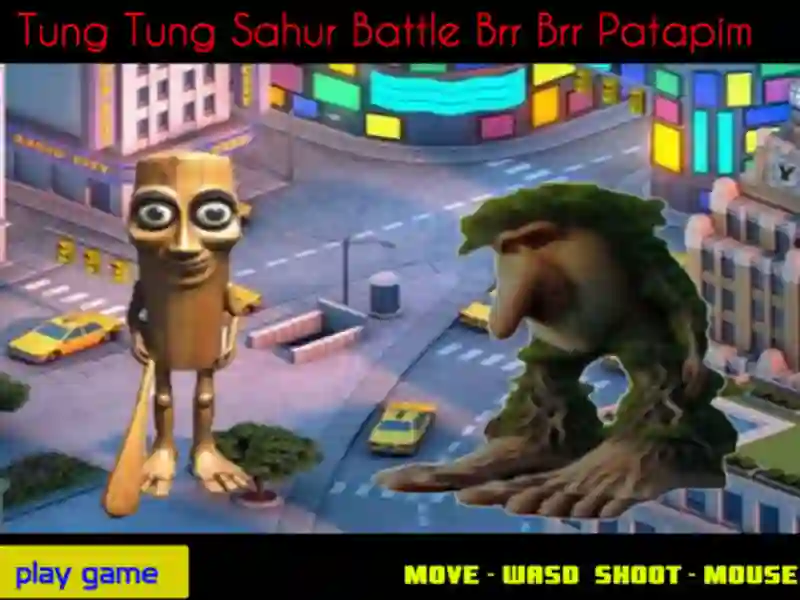 Jogo Tung Tung Sahur Battle Brr Brr Patapim online