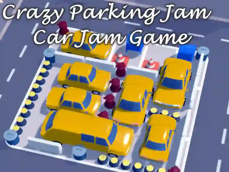 Jogo Jogo de jam de carro de estacionamento louco online