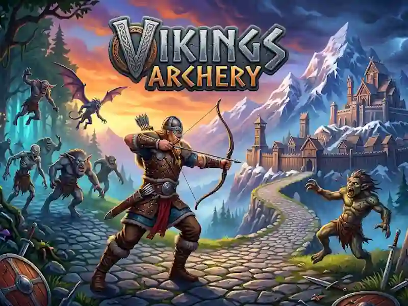 Jogo Vikings archery online