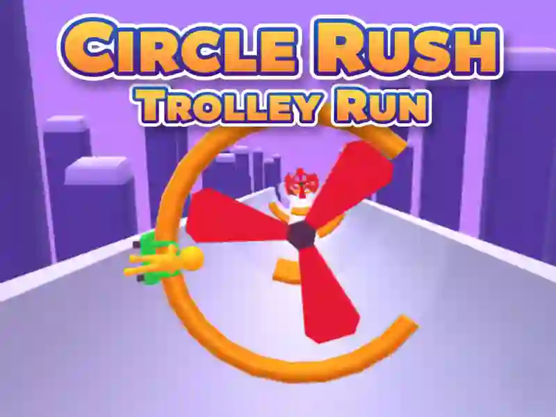 Jogo Corrida de bonde Circle Rush online