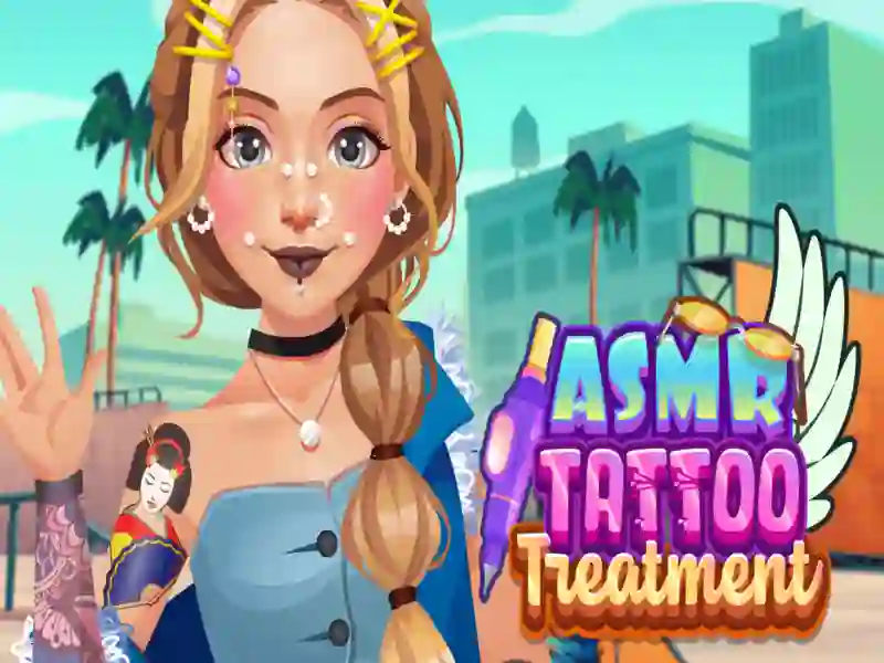 Jogo Tratamento de tatuagem ASMR online Jogo Tratamento de tatuagem ASMR online