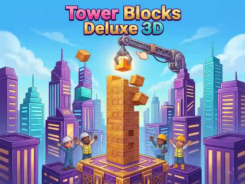Jogo Tower Blocks Deluxe 3D online