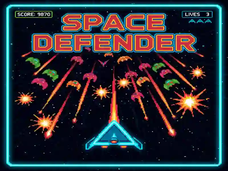 Jogo Defensor Espacial online
