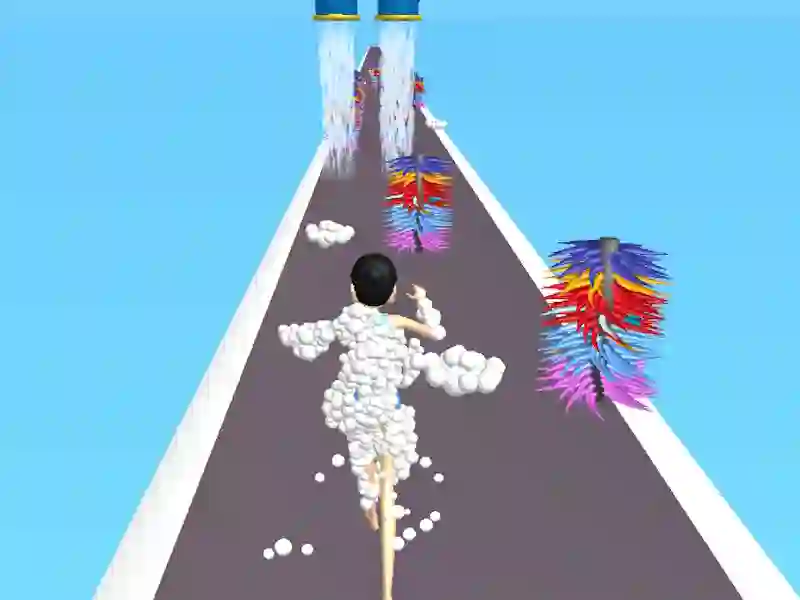 Jogo Correndo em espuma online