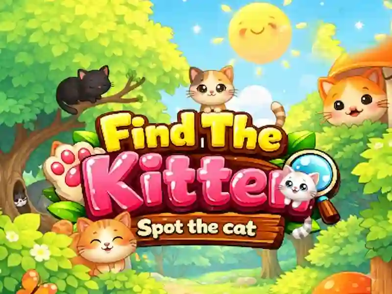 Jogo Encontre o gatinho e descubra o gato online