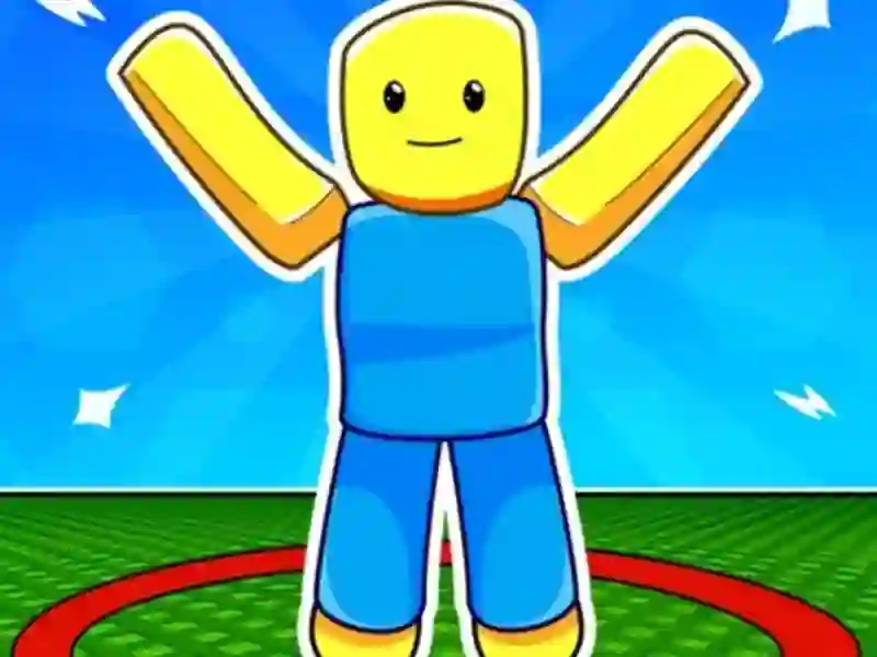 Jogo Último para deixar o círculo obby online