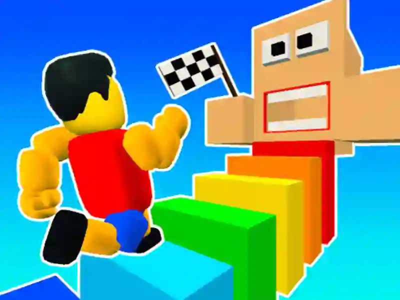 Jogo Obby torre parkour escalada online