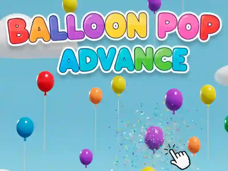 Jogo Avanço de balão pop online