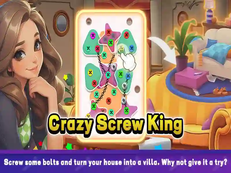 Jogo Crazy Screw King online