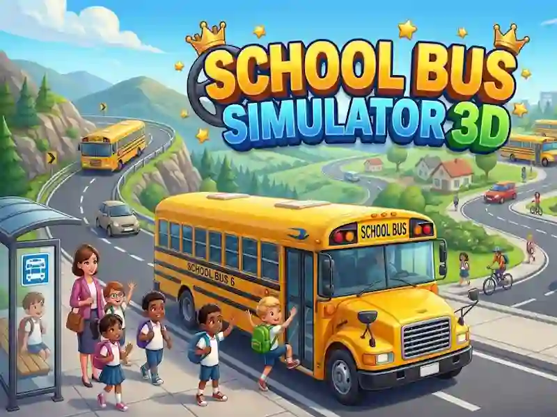 Jogo School Bus Simulator 3D online