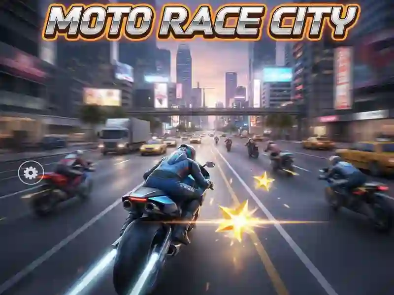 Jogo Cidade da corrida de moto online