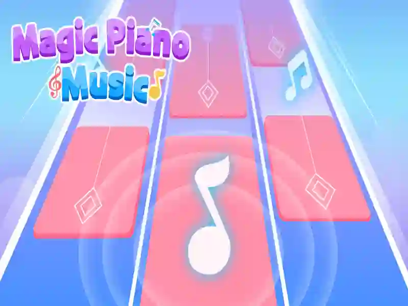 Jogo Música de piano mágico online