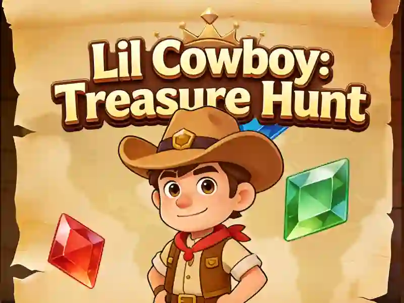 Jogo Lil Cowboy: Caça ao Tesouro online