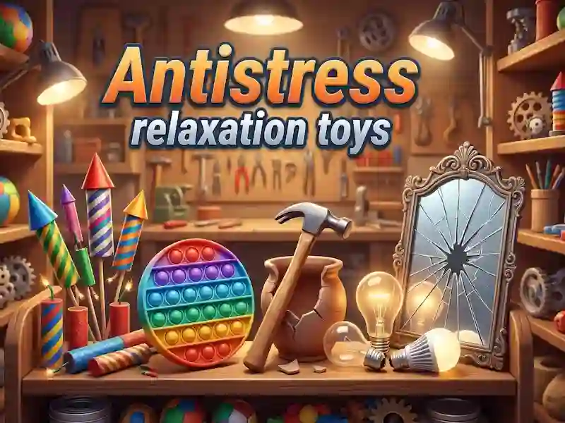 Jogo Brinquedos de relaxamento antiestresse online